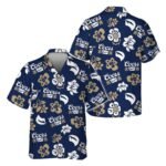 Coors Banquet Tropical Garden Hawaiian Shirt