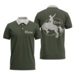 Coors Cowboy Polo Shirt