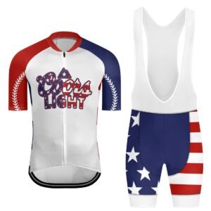 Coors Light America Men's Cycling Jersey Set