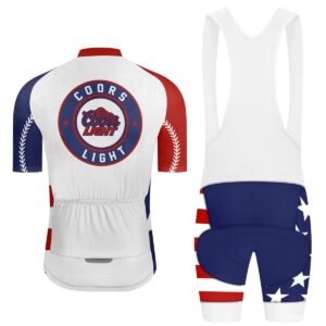 Coors Light America Men's Cycling Jersey Set - Flexiquor.com