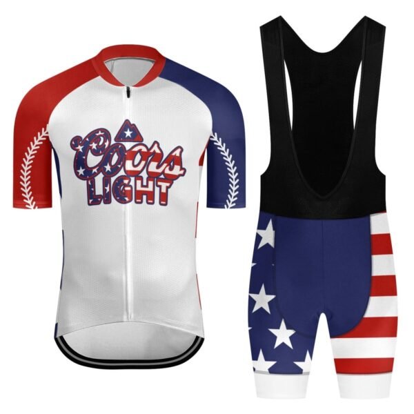Coors Light America Men's Cycling Jersey Set