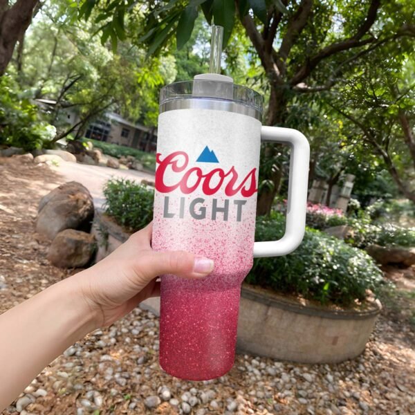 Coors Light Cat In The Hat 40oz Tumbler With Handle