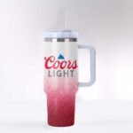 Coors Light Cat In The Hat 40oz Tumbler With Handle
