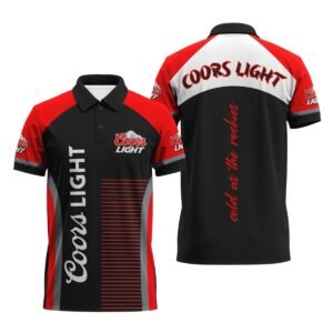 Coors Light Cold As The Rockies Polo Shirt