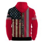 Coors Light Stainless Steel American Flag Hoodie & Zip Hoodie