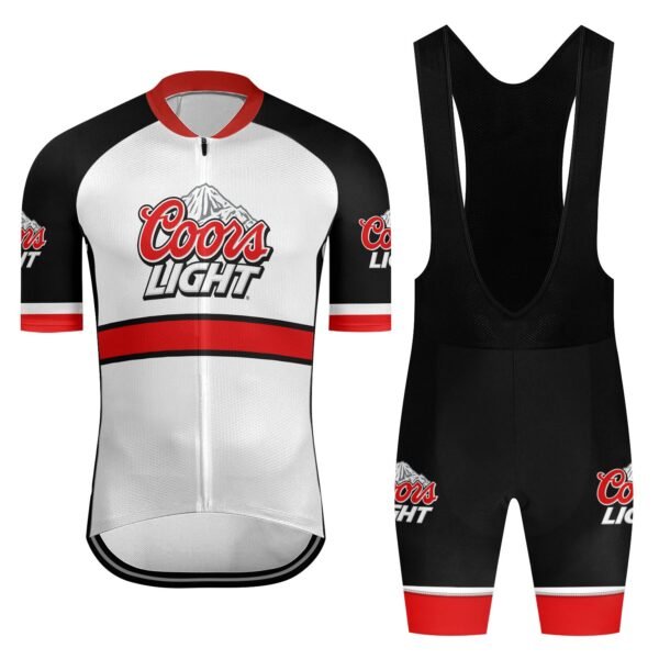 Coors Light Stripe Men's Cycling Jersey Set
