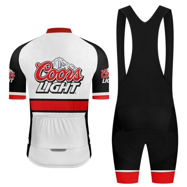 Coors Light Stripe Men's Cycling Jersey Set