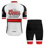 Coors Light Stripe Men's Cycling Jersey Set