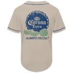 Corona Extra Alway Fresh Baseball Jersey