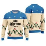 Corona Extra Chrismas Cherry Ugly Sweater