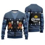 Corona Extra Christmas Gingerbread Ugly Sweater