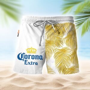 Corona Extra Fern Swim Trunks - Flexiquor.com