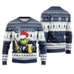 Corona Extra Grinch Christmas Ugly Sweater