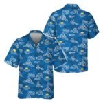 Corona Extra Hibiscus Flower Hawaiian Shirt