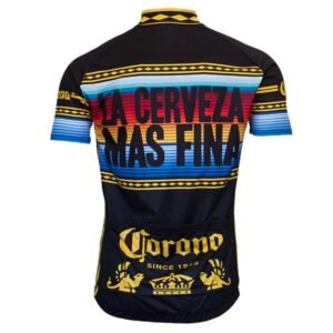 Corona Extra La Cerveza Mas Fina Men's Cycling Jersey - Flexiquor.com