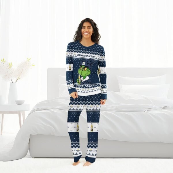 Corona Extra Make Grinch Happy Family Pajamas Set
