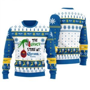 Corona Extra The Grinch Stole Ugly Sweater