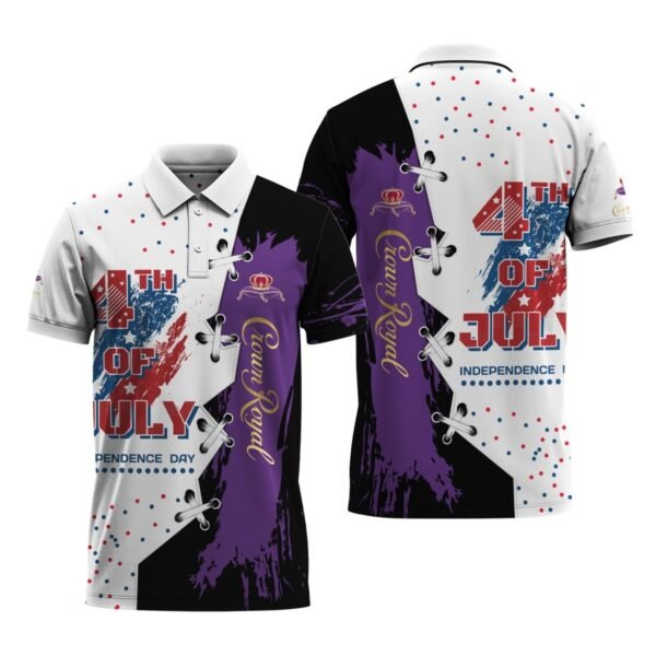 Crown Royal Celebrates The 4th Of July Polo Shirt