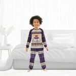 Crown Royal Christmas Family Pajamas Set