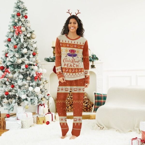 Crown Royal Christmas Family Pajamas Set
