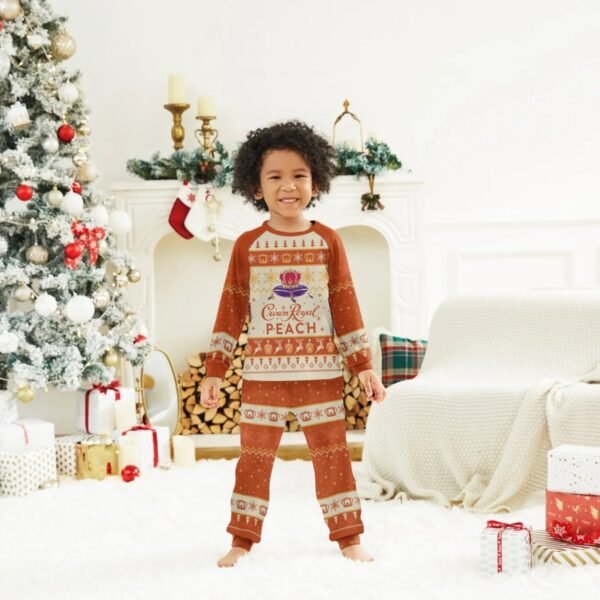 Crown Royal Christmas Family Pajamas Set