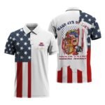 Crown Royal Donald Trump Independence Day Polo Shirt