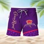 Crown Royal Glass Bottle Dot Swim Trunks