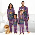 Crown Royal Merry Christmas Family Pajamas Set
