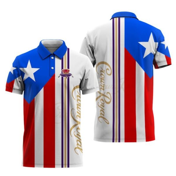 Crown Royal Puerto Rican Polo Shirt
