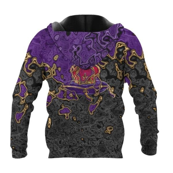 Holographic Colorful Crown Royal Hoodie & Zip Hoodie