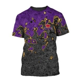 Holographic Colorful Crown Royal T-Shirt