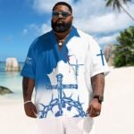 Divine Tropics Michelob Ultra Men's Plus Size Hawaiian Shirt