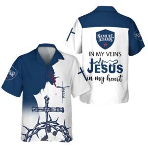 Divine Tropics Samuel Adams Hawaiian Shirt