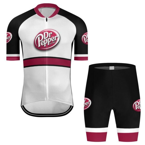 Dr Pepper Stripe Men's Cycling Jersey Set