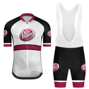 Dr Pepper Stripe Men's Cycling Jersey Set