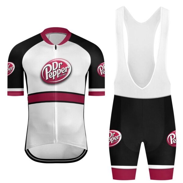 Dr Pepper Stripe Men's Cycling Jersey Set