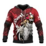 Personalized Duvel Deer Skull With Mushrooms Hoodie & Zip Hoodie