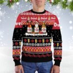 Duvel Beer Santa Reindeer Snowflake Ugly Sweater
