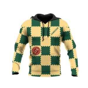 Gorgeous Gingham Jameson Whiskey Hoodie & Zip Hoodie