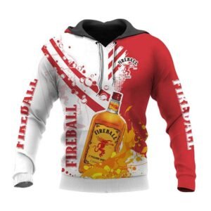 Funny Water Splash Fireball Whisky Hoodie & Zip Hoodie - Flexiquor.com
