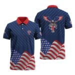 Fireball American Eagle Polo Shirt