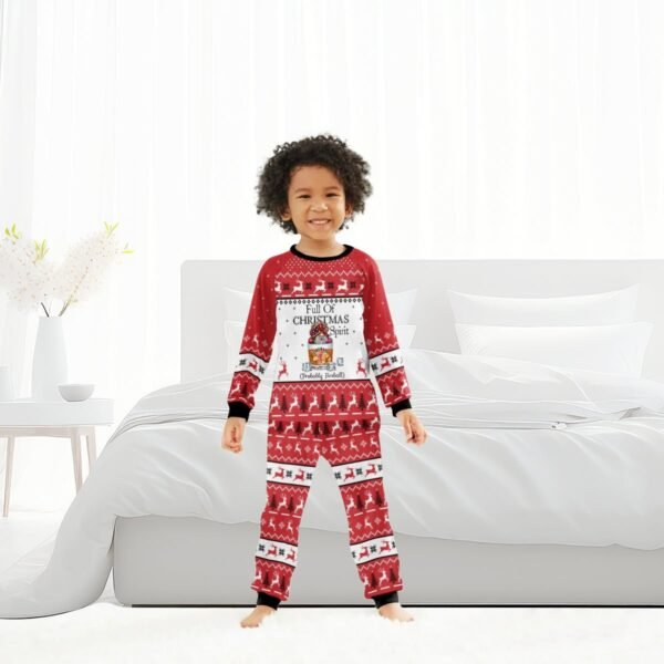 Fireball Full Of Christmas Spirit Family Pajamas Set