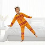 Fireball Whisky Christmas Family Pajamas Set