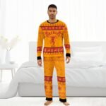 Fireball Whisky Christmas Family Pajamas Set