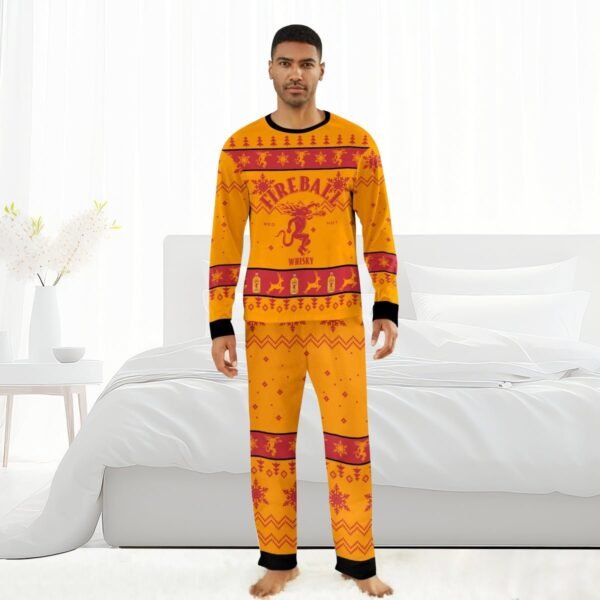 Fireball Whisky Christmas Family Pajamas Set