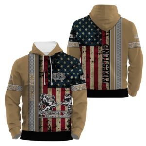 Firestone Walker Stainless Steel American Flag Hoodie & Zip Hoodie
