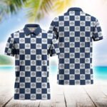 Gingham Busch Light Polo Shirt
