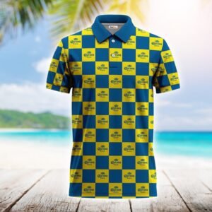 Gingham Corona Polo Shirt - Flexiquor.com