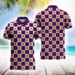 Gingham Crown Royal Polo Shirt