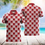 Gingham Fireball Polo Shirt